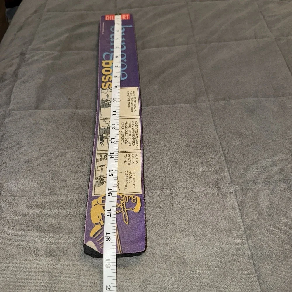 Vintage Dilbert Comic Strip Keyboard Non Slip Wrist Rest Pad 18.5